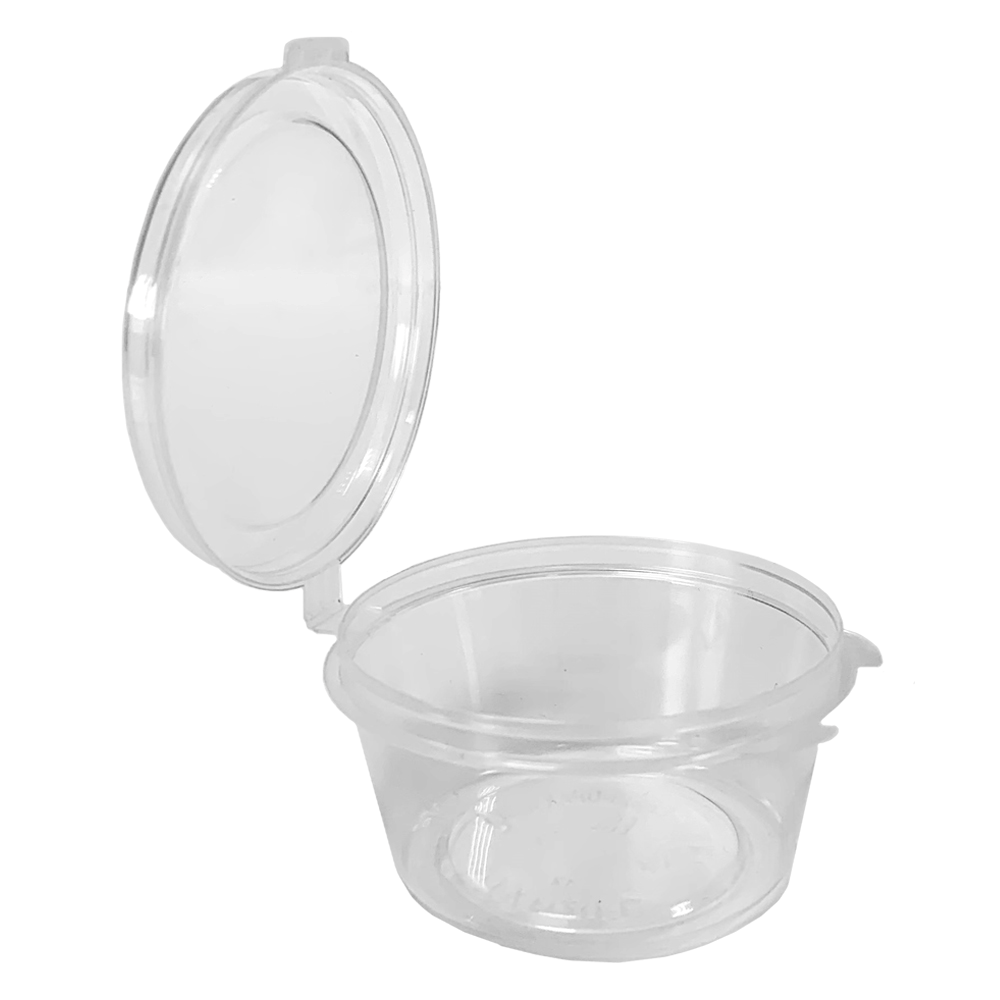 Контейнер Соусник 80 мл + крышк,верхнее закрытие,упоры /80шт./