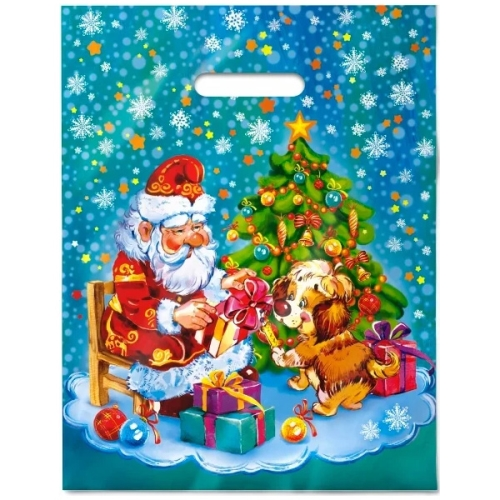 Пакет проруб ручка 31х40 НГ  "Страна детства" 60мкр.ламинир./50/