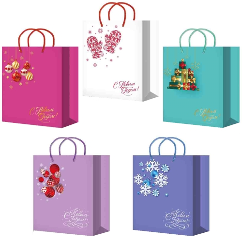 НГ Пакет ламинир. 18*23*10 "Микс" М25 241-245