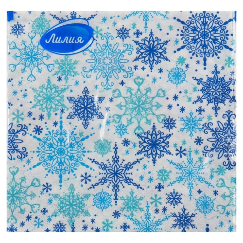 Салфетки 2-сл. 33х33см НГ "Вьюга" 20шт.