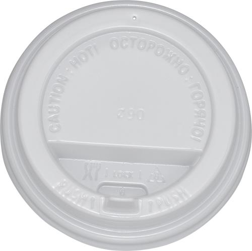 Крышка д/гор  д-90мм с закр.питейником БЕЛАЯ  Атлас/100 /