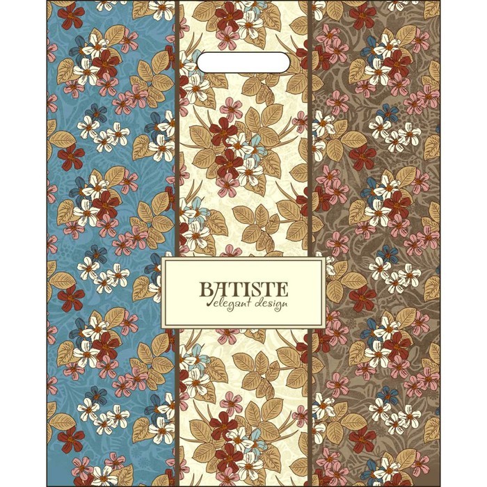 Пакет проруб.ручка 38х47  Батист 60мкр./50шт./