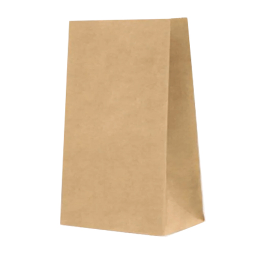 Пакет бумажный крафт б/п 220х120х290 70г/м2/50/
