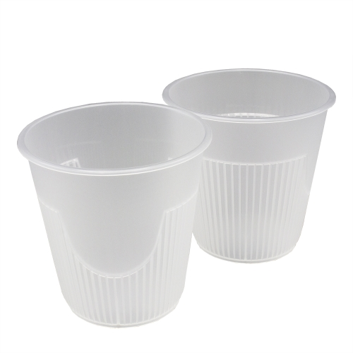 Стакан для горячих напитков 250мл "Зимний" Прозрачный /13/