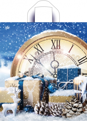 НГ Пакет петля ПНД 42*38  37 мкр "Снежный" Тико /50 /