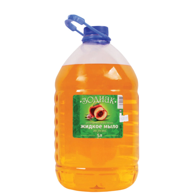 Мыло жидкое "Зодиак" 5л Персик ПЭТ