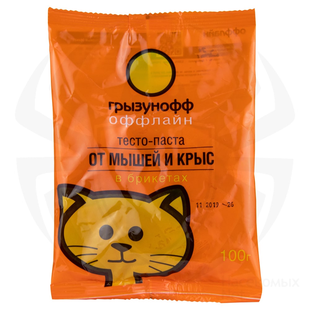 Грызунофф Тесто-паста 100 гр. брикет