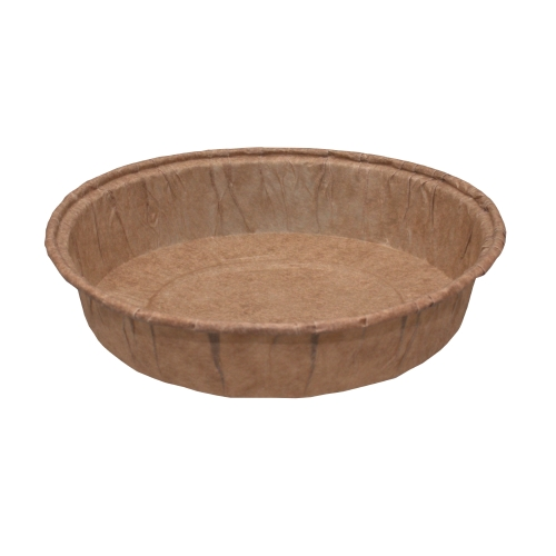 Форма бумажная для выпечки d-90 h-21 Коричневая