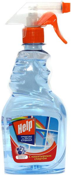 Ср-во д/стекол HELP 500 Нашатырный спирт Курок