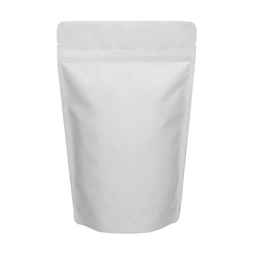 Пакет Дой-Пак ПП с зип-локом Белый матовый 160х230х45+45 /50 шт./