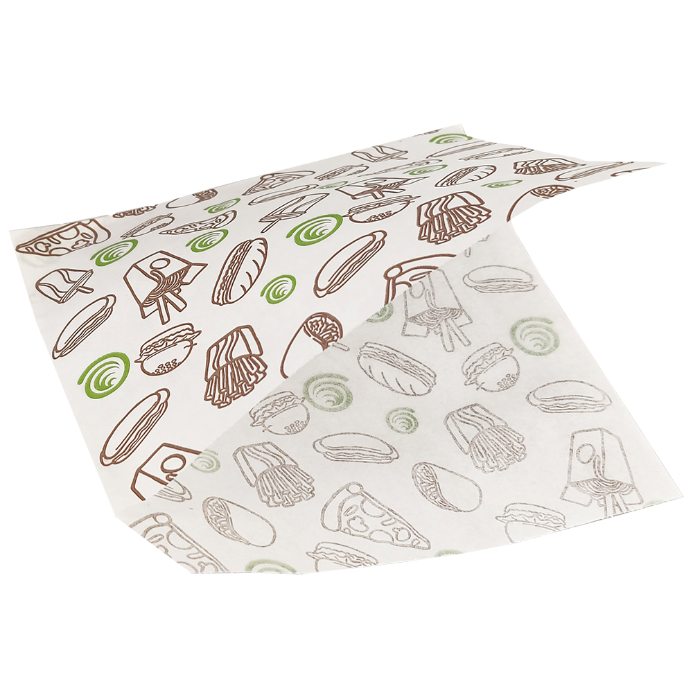 Уголок бумажный 175х175 ЖС с печатью /100/