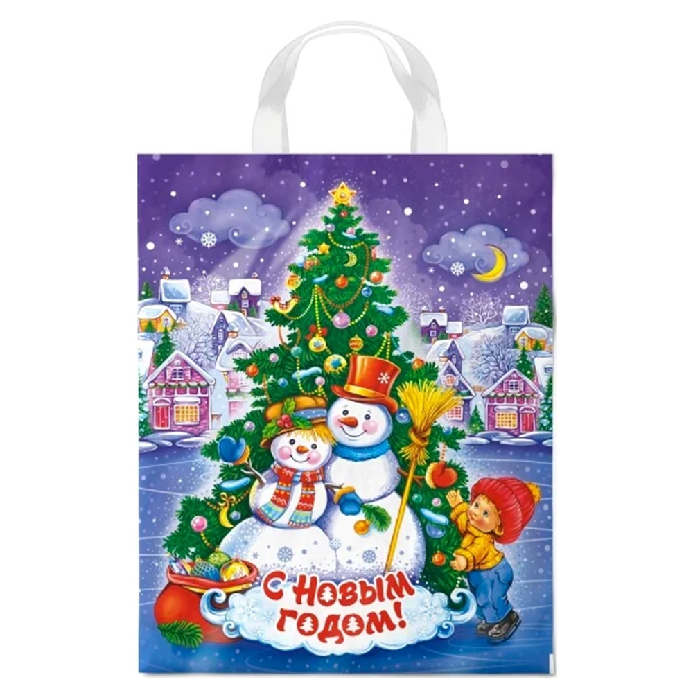 НГ Пакет петля  ПВД 28х35 55 мкр "Потеха"/25шт.упаковка/