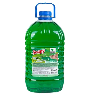 мыло жид. Clean&Green SOAPY Яблоко 5л.Пэт