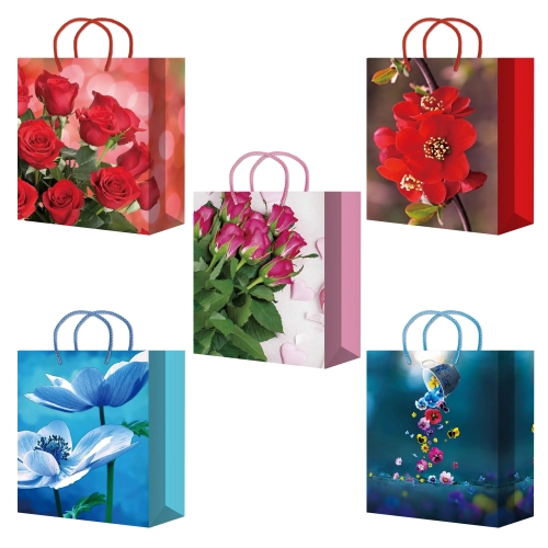 Пакет 26х33х14 ламин. в асс.L25 311-315/10шт./